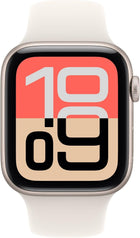 Apple Watch SE 3 [GPS 40mm] Smartwatch with Starlight Case with Starlight Sport Band. Fitness and Sleep Trackers, Heart Rate Monitor, Always-On Display, Water-Resistant
