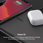 Belkin TrueFreedom Pro Wireless Charging Pad - 10W Qi-Certified Charger Pad for iPhone, Samsung, Apple Airpods & More - Charge Qi-Enabled Devices from Anywhere On The Surface - Black