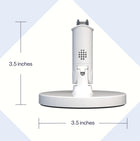 Nanit Pro Smart Baby Monitor & Flex Stand - 1080p Secure Wi-Fi Video Camera, Sensor-Free Sleep & Breathing Motion Tracker, 2-Way Audio, Sound & Motion Alerts, Night Vision, and Breathing Band - White