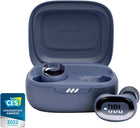 JBL Live Free 2: 35 Hours of Playtime, True Adaptive Noise Cancelling, Smart Ambient, and Beamforming Mics (Blue)