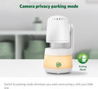 LeapFrog LF925HD 1080p WiFi Remote Access 360 Degree Pan & Tilt Video Baby Monitor with 5” High Definition 720p Display, Night Light, Color Night Vision (White), One Size
