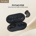 Fvyao Sleep Earbuds, Mini Wireless Earbuds in Ear, Sleep Headphones Design for Side Sleeper, 24H Bass Stereo, Bluetooth 5.4, with ENC Noise Cancelling, IPX6 Waterproof Ear Buds for Android iOS