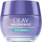 Olay Face Moisturizer, Anti-Aging Night Cream for Women - Fragrance-Free Skin Care, Instant Hydration, Anti-Wrinkle, Reduces Fine Lines, Exfoliates, Smooths Texture - Niacinamide, Amino Pepitde, 50 mL [Packaging may Vary]