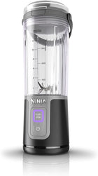 Ninja Blast Portable Blender, Cordless 16oz Personal Blender for Shakes & Smoothies, Up to 15 Blends per Charge, BPA Free, Leakproof Lid, USB‑C Rechargeable, Dishwasher Safe, Black, BC100BKC