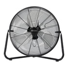 Utilitech 20-in High Velocity Indoor Floor Fan, in Black