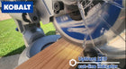 Kobalt Compact 7-1/4-in 10-Amp Single Bevel Sliding Compound Corded Miter Saw