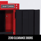 CRAFTSMAN 28.0-in W x 28.0-in H x 12.0-in D Wall-mounted Steel Garage Cabinet in Red