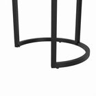 Style Selections Nesting Round Outdoor End Table 16.25-in W x 16.25-in L