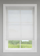 LEVOLOR Trim+Go 1-in Slat Width 29-in x 72-in Cordless White Vinyl Room Darkening Mini-blinds