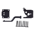 National Hardware 4-in Black Gate latch
