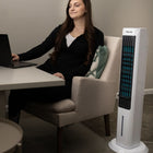 Maxx Chill 3-CFM 3 -Speed Portable Evaporative Cooler for 100-sq ft
