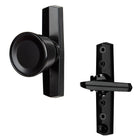 WRIGHT PRODUCTS Universal Gloss Black Lockable Screen/Storm door Replacement Handleset