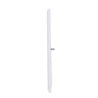 Eaton 1 -Gang Jumbo Size White Thermoplastic Indoor Duplex Wall Plate 10 -Pack