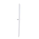 Eaton 1 -Gang Jumbo Size White Thermoplastic Indoor Duplex Wall Plate 10 -Pack