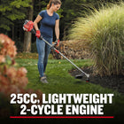 CRAFTSMAN WS2200 25-cc 2-cycle 17-in Straight Shaft Attachment Capable Gas String Trimmer