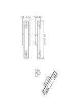 Z-Lite Chase 23-in 1 Light Brushed Nickel Integrated LED Industrial Bathroom Vanity light