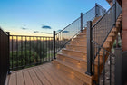 RELIABILT 2-in x 2-in x 3-ft Black Sand Steel Deck Post