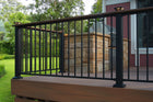 RELIABILT 2-in x 2-in x 3-ft Black Sand Steel Deck Post