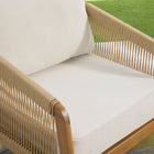 Origin 21 Pinecrest 3-Piece Patio Conversation Set with Ivory White Cushions