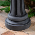 allen + roth 46-in H Plastic Electric Powered Tiered Outdoor Fountain Pump Included