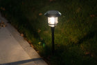 Harbor Breeze 15 -Lumens Black Solar LED Outdoor Path Light with Dusk-to-Dawn Sensor 3000-K