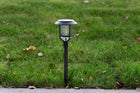 Harbor Breeze 15 -Lumens Black Solar LED Outdoor Path Light with Dusk-to-Dawn Sensor 3000-K