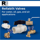 RELIABILT 1/2-in Brass FNPT x MHT Garden valve