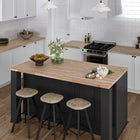 Sparrow Peak Natural Unfinished 6-ft x 25-in x 1.5-in Natural Acacia Wood Butcher block Countertop