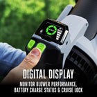 EGO POWER+ 56-volt 880-CFM 200-MPH Battery Handheld Leaf Blower 4 Ah Battery Included Charger Included
