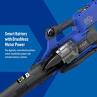 Kobalt 80-volt 630-CFM 140-MPH Battery Handheld Leaf Blower 2.5 Ah Battery Included Charger Included