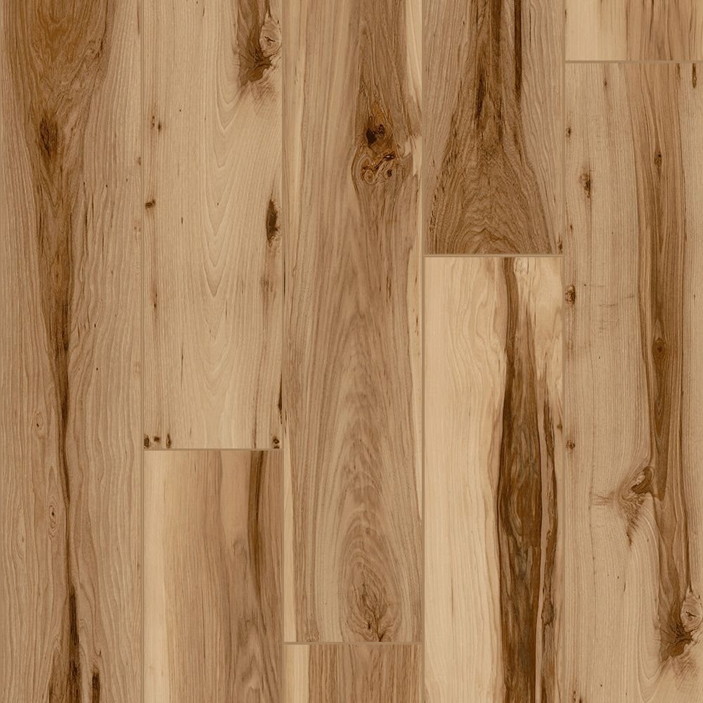 Style Selections Jamestown Hickory 12-mil x 7-in W x 48-in L Waterproof Click Lock Luxury Vinyl Plank Flooring ( 23.21-sq ft Per Carton )