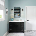 Project Source 2.37-in H x 49-in L White Cultured marble Bathroom Backsplash