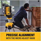 DEWALT Laser Level, Multi-Line, Green, 30-Foot Range (DW089CG)