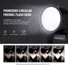 NEEWER Z1-S TTL Round Head Flash Speedlite for Sony Cameras, 76Ws 2.4G 1/8000s HSS, 10 Levels LED Modeling Lamp, 2600mAh Lithium Battery, 480 Full Power Shots, Recycle in 1.5s Flash
