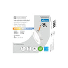 Utilitech White 4-in 450 -Lumens Switchable white Round Dimmable LED Wet rated Recessed Downlight