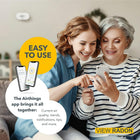 Airthings View Radon 2989 - Radon Monitor (Radon, Humidity, Temp) with WiFi & Calm Tech Display