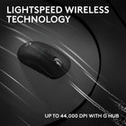 Logitech Pro X Superlight 2c Wireless Gaming Mouse 51g Compact - Black | 51g compact mini size, symmetrical shape, \u003C8 kHz polling, 44K DPI, PowerPlay charging, USB-C, 5 programmable buttons, PC/Mac