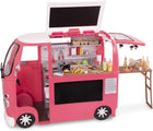 Our Generation Vehicle OG - Grill to Go Food Truck - Grill up Snacks on The go for Your Hungry 18-inch Dolls!