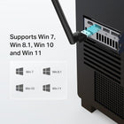 TP-Link USB Bluetooth Adapter for PC, Bluetooth 5.3 Dongle (UB500 Plus) - Long Range, Adjustable Antenna, Supports Windows 11/10/8.1/7 for Desktop, Laptop, Mouse, Keyboard, and More.