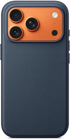 TechWoven Case Compatible with Apple iPhone 17 Pro TechWoven Case with MagSafe and Camera Control Button,with Two Connection Point Slim Back Phone Protection Cover for Women Men (Blue)