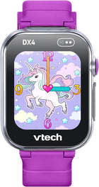 VTech KidiZoom Smartwatch DX4, Purple (Bilingual Version)