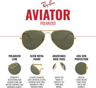 Ray-Ban unisex-adult RB3025 Classic