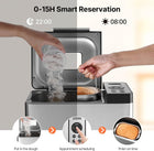 VEVOR Bread Maker, 19-in-1 2LB Dough Machine, Nonstick Ceramic Pan Automatic Breadmaker with Gluten Free Setting, Whole Wheat Bread Making, Digital, Programmable, 3 Loaf Sizes, 3 Crust Colors
