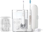 Philips Sonicare Power Flosser 7000 + ExpertClean System, Oral Irrigator, White HX3921/40 | 270% More Effective for Healthier Gums*, Quad-Stream Technology, 4 Flossing Modes, App Connected, HX3921/40