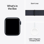 Apple Watch SE (2nd Gen) [GPS 40mm] Smartwatch with Midnight Aluminum Case with Ink Sport Loop One Size. Fitness and Sleep Trackers, Crash Detection, Heart Rate Monitor, Carbon Neutral 2