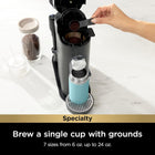 Ninja | Coffee Maker | Single Serve |Brew with Coffee Pods & Grounds| Compatible with K-Cup Coffee Pods | 4 Brew Styles, up to 24oz Cup Sizes & 56oz Removable Reservoir | Black | PB051C