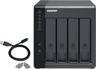 QNAP 4 Bay USB Type C Direct Attached Storage DAS - Diskless Hardware RAID Expansion Enclosure for PC, Mac & NAS Backup - Flexible RAID Modes - High Speed USB Connectivity | TR-004-US
