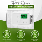 statguardplus XL 4.75-in 7.25-in Plastic Lockable Thermostat Cover