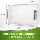 statguardplus XL 4.75-in 7.25-in Plastic Lockable Thermostat Cover