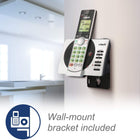 VTech DECT 6.0 3-Handset Cordless Phone with ITAD, CID, Backlit Keypads and Screens, Full Duplex Handset Speakerphones, Call Block Silver/Black, CS6929-3